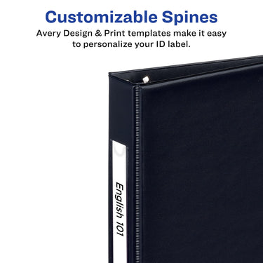 Avery Mini Durable 3 Ring Binders, 1